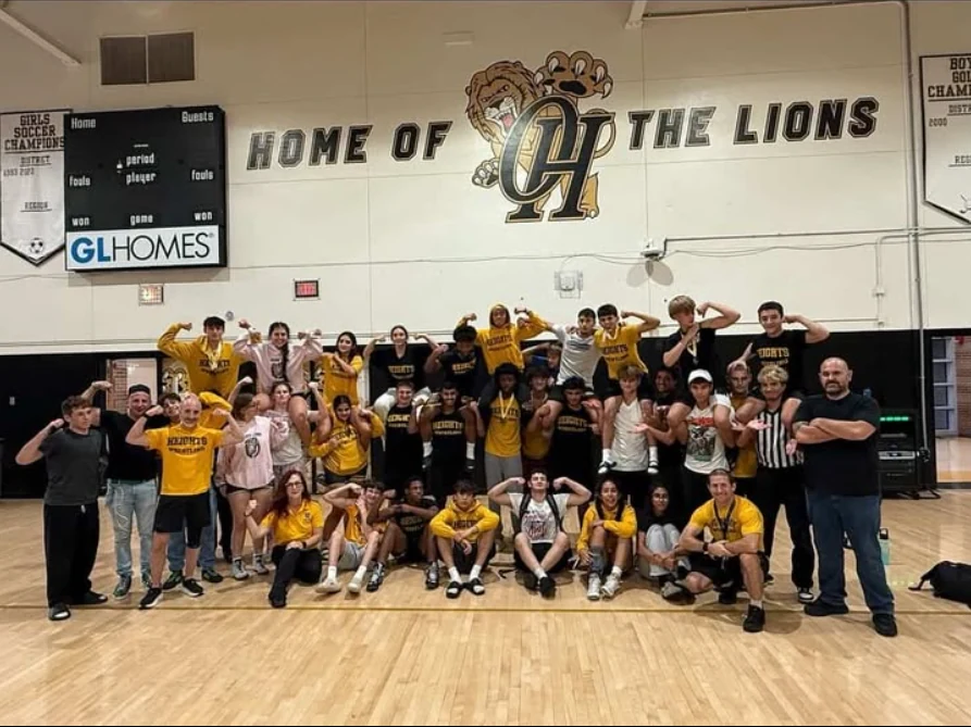 Olympic Heights team at the 2025 Juggernaut Tournament